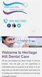 Mobile Screenshot of heritagehilldental.com